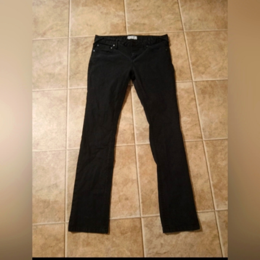 MENS SIZE 31/32 SKINNY BLACK FREE PEOPLE JEANS